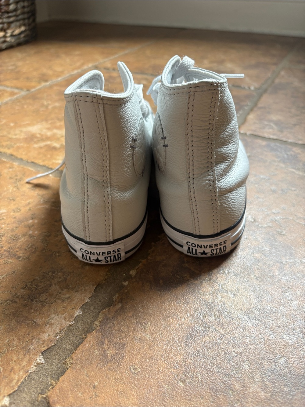 Converse  White High Top Sneakers